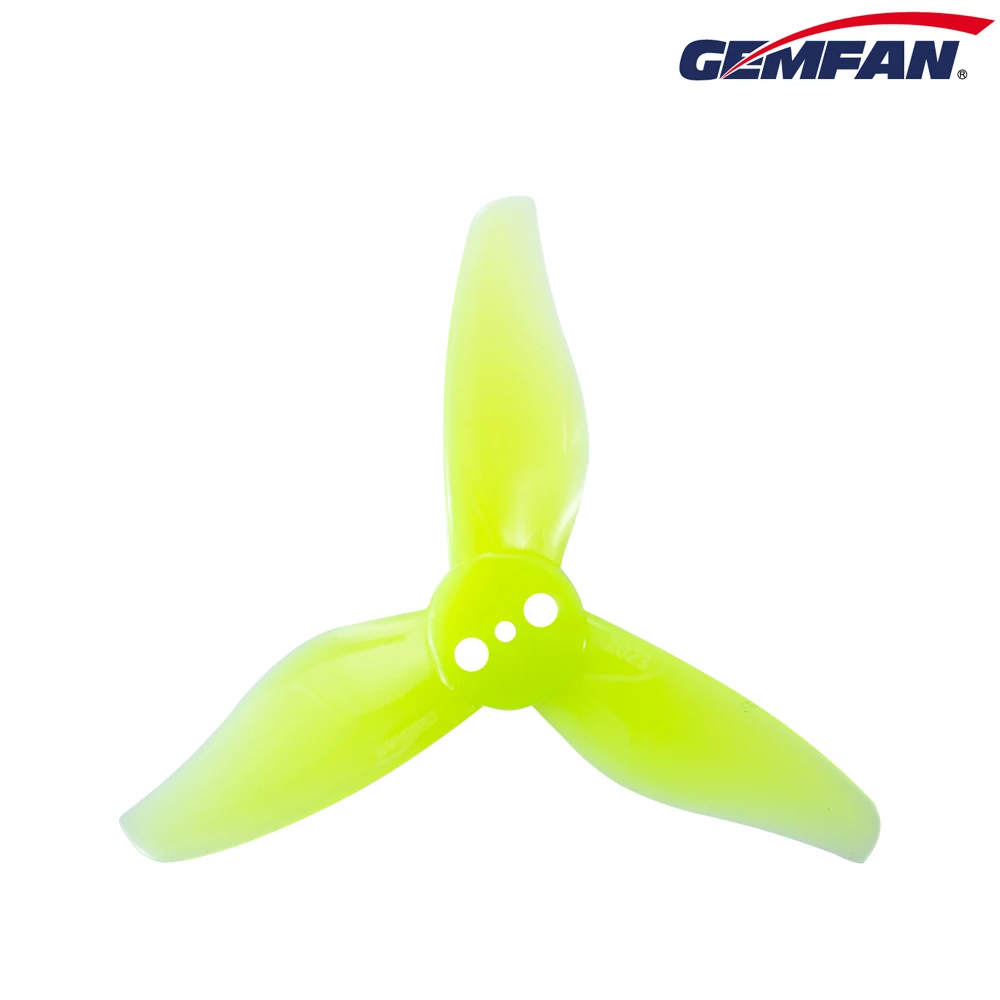 4 пары пропеллеры Gemfan Hurricane 2023 2x1 5x3 3 лопасти 1 мм для радиоуправляемых FPV гоночных