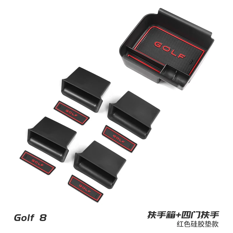 

Для Volkswagen Golf 8/8,5/GTI/rline ящик для хранения дверных ручек внутреннее украшение ящик для хранения автомобильных товаров автомобильные аксессуары инструменты MK8