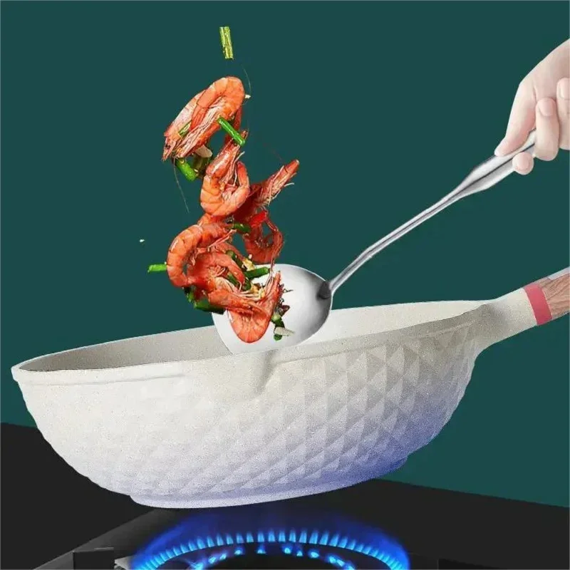 32 см Maifanshi антипригарная сковорода плоская жарочная бытовая индукционная плита