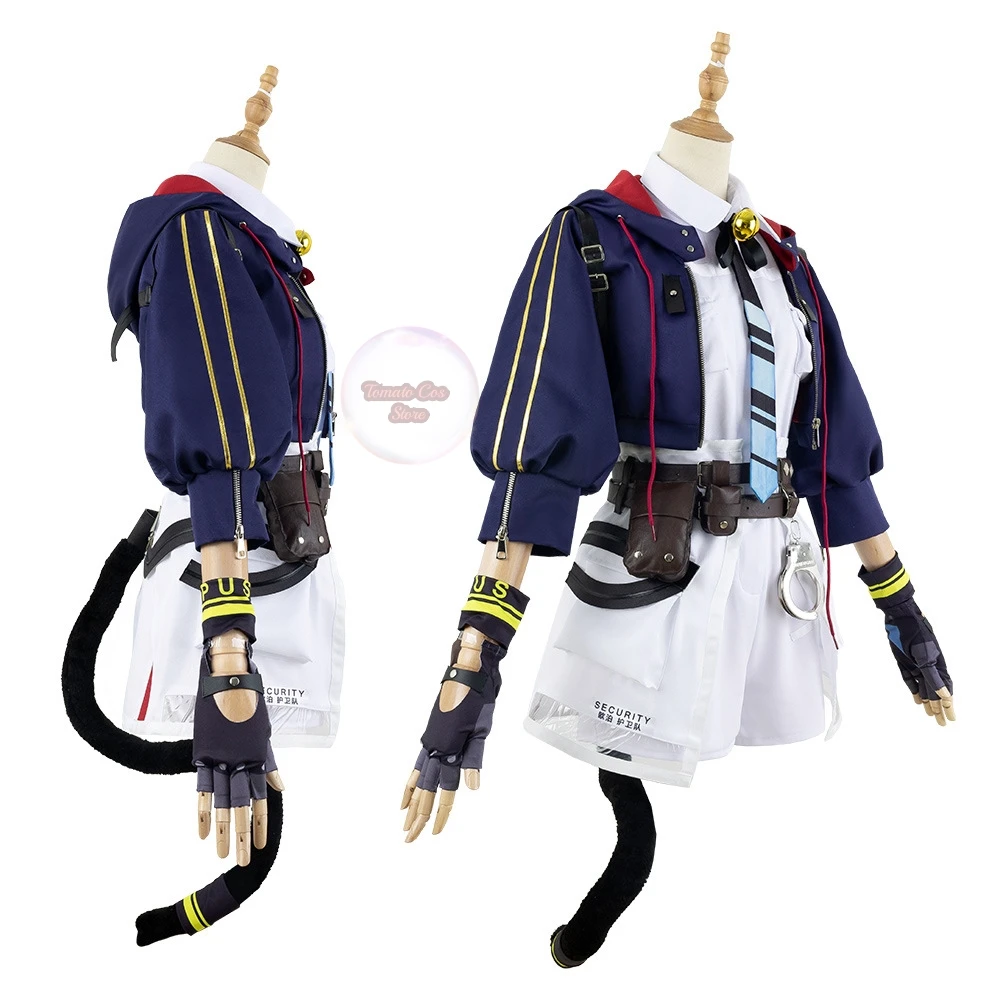 Michele Cosplay Anime Game CalabiYau Costume Women Clothes And Wig Shoes Inquisitor Full Of Vitality Halloween Costumes