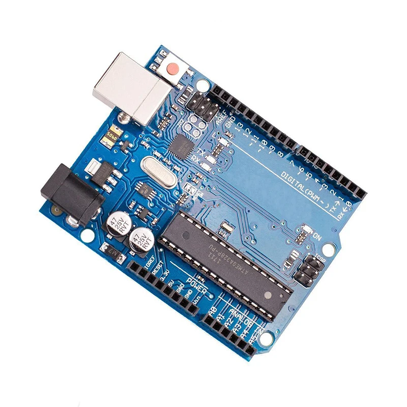 Один комплект UNO R3 официальная коробка ATMEGA16U2 + чип MEGA328P для Arduino макетная плата USB