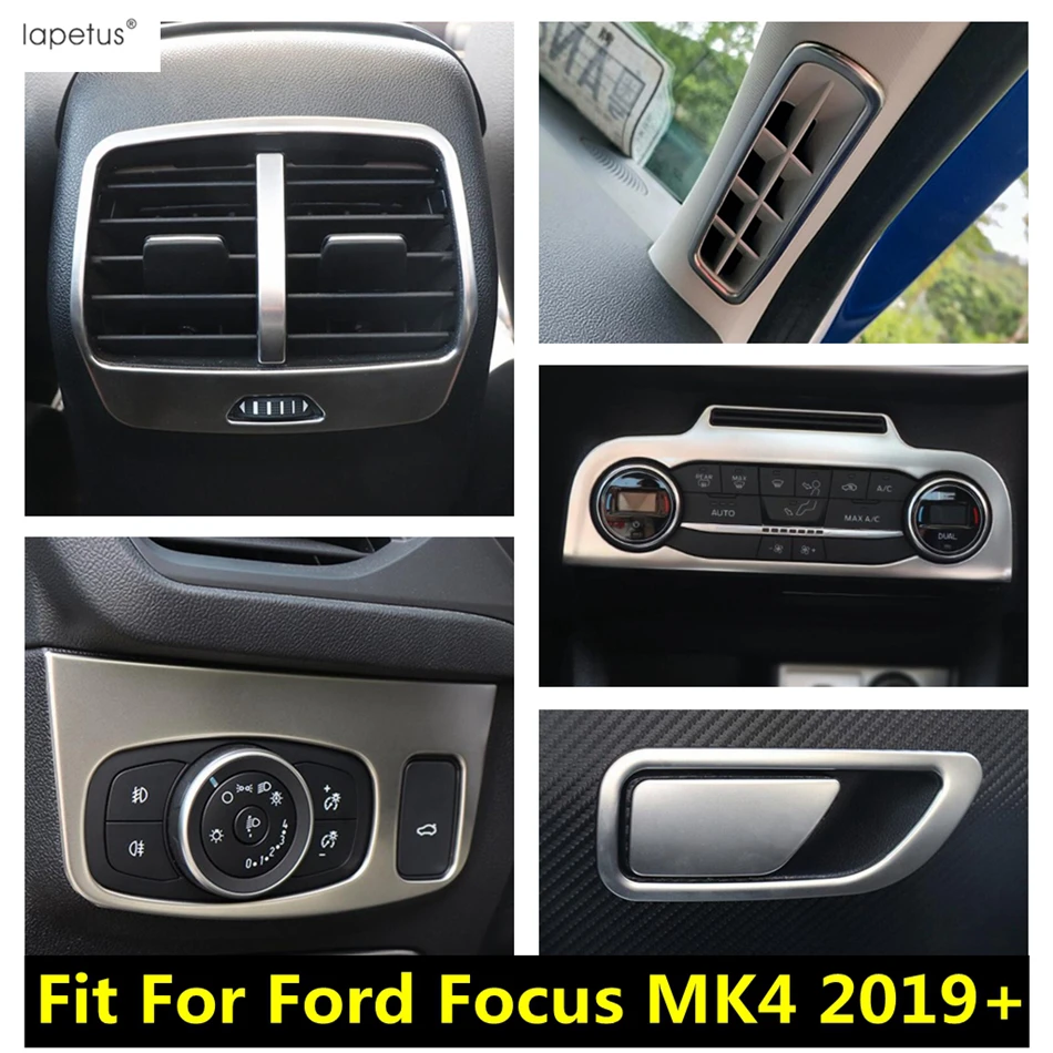 

Glove Box / Head Light / Door Speaker / Pillar A Frame / Air Vent Cover Trim For Ford Focus MK4 2019 -2022 Accessories Interior