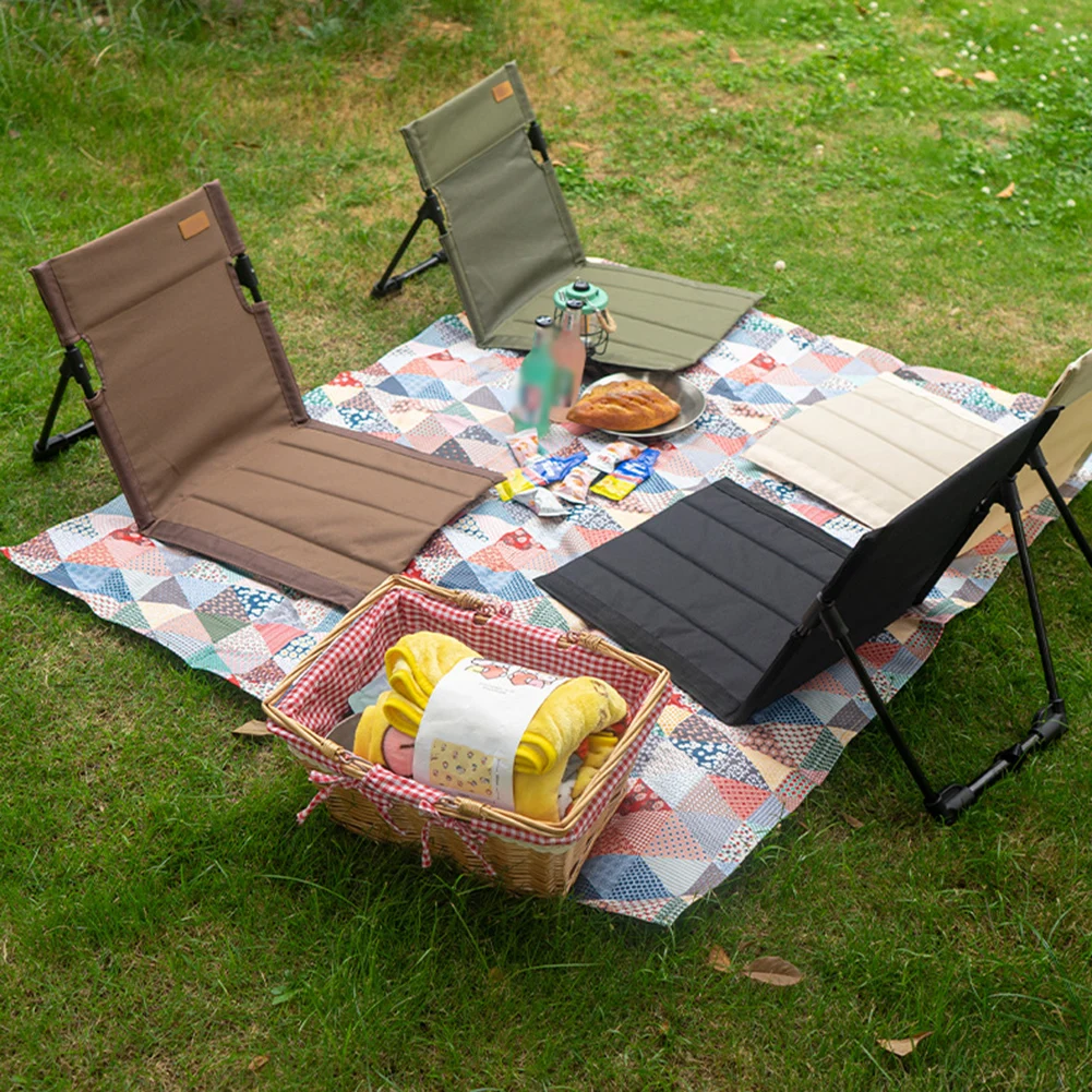 

2023 New Foldable Chair Outdoor Carrying Portable Back Chair Lightweight Foldable Travel Hiking Picnic Seat Tools For Camping