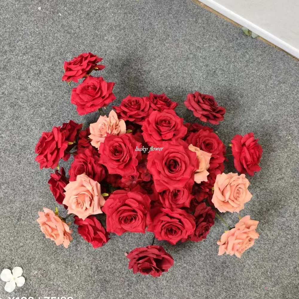 

Искусственная роза из шелка Lucky flower