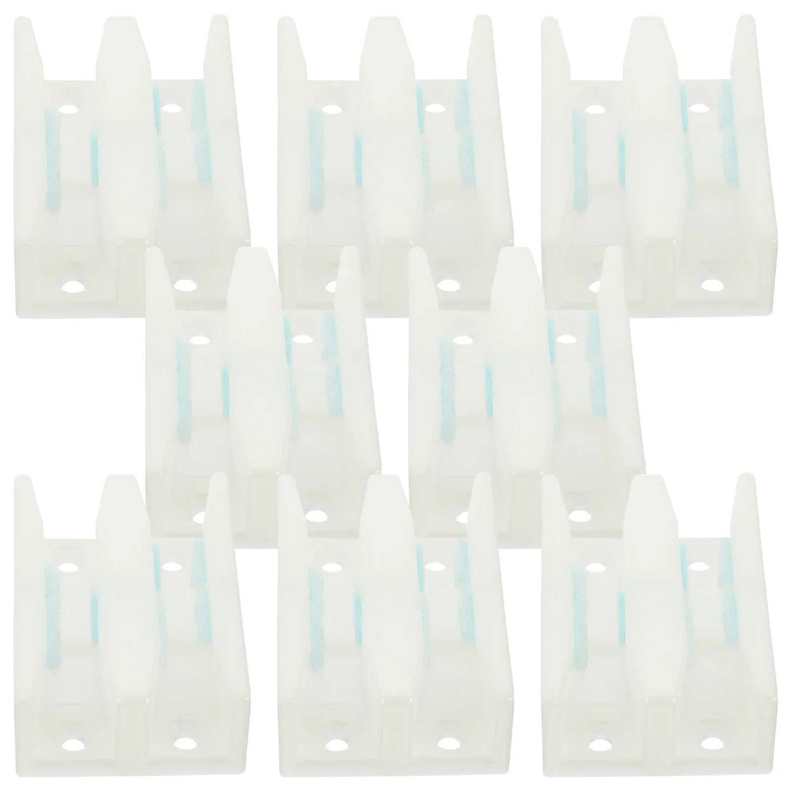 8 шт. нижняя направляющая двери Rieles Para Puertas Corredizas пластиковый пол для раздвижного