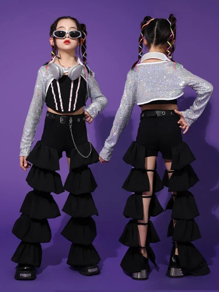 Модель хип-хоп Подиум модная одежда для девушек выступлений крутые джазовые