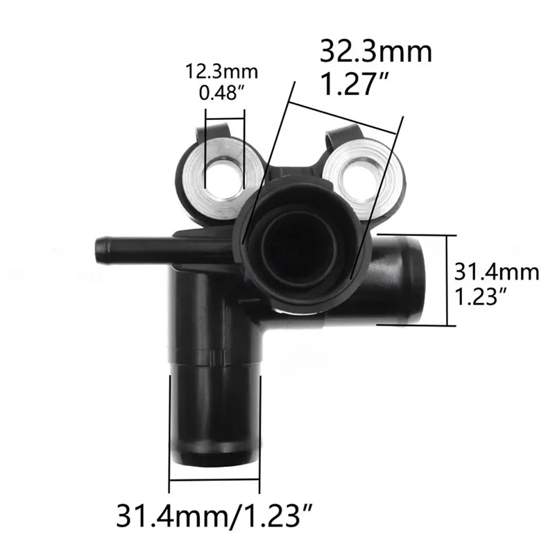 Новый водяной фланец для корпуса термостата радиатора Toyota Triumph Probox NCP55V NCP51 1nzfe 2002 +