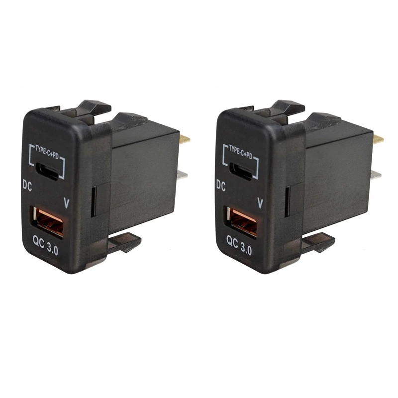 

2 шт., автомобильное зарядное устройство с двумя USB-портами