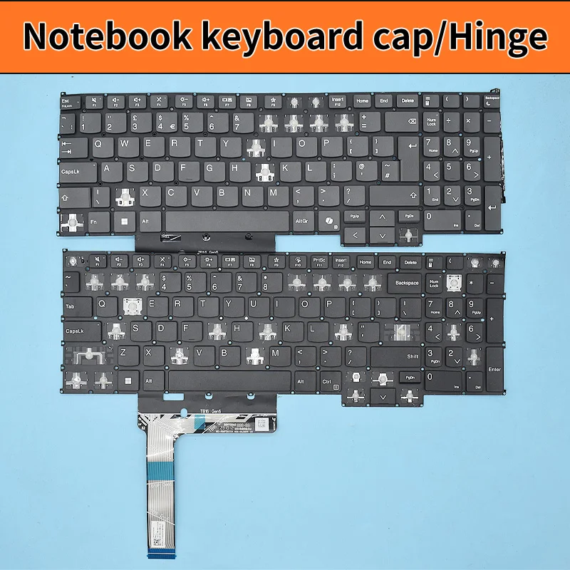 Фото Сменная шарнирная пластина клавиатуры для ноутбуков Lenovo Thinkbook 16P G4 IRH, 16P G5 IRX, 16 G6 ABP, IRL, PH5CLXB, PH5CL №2