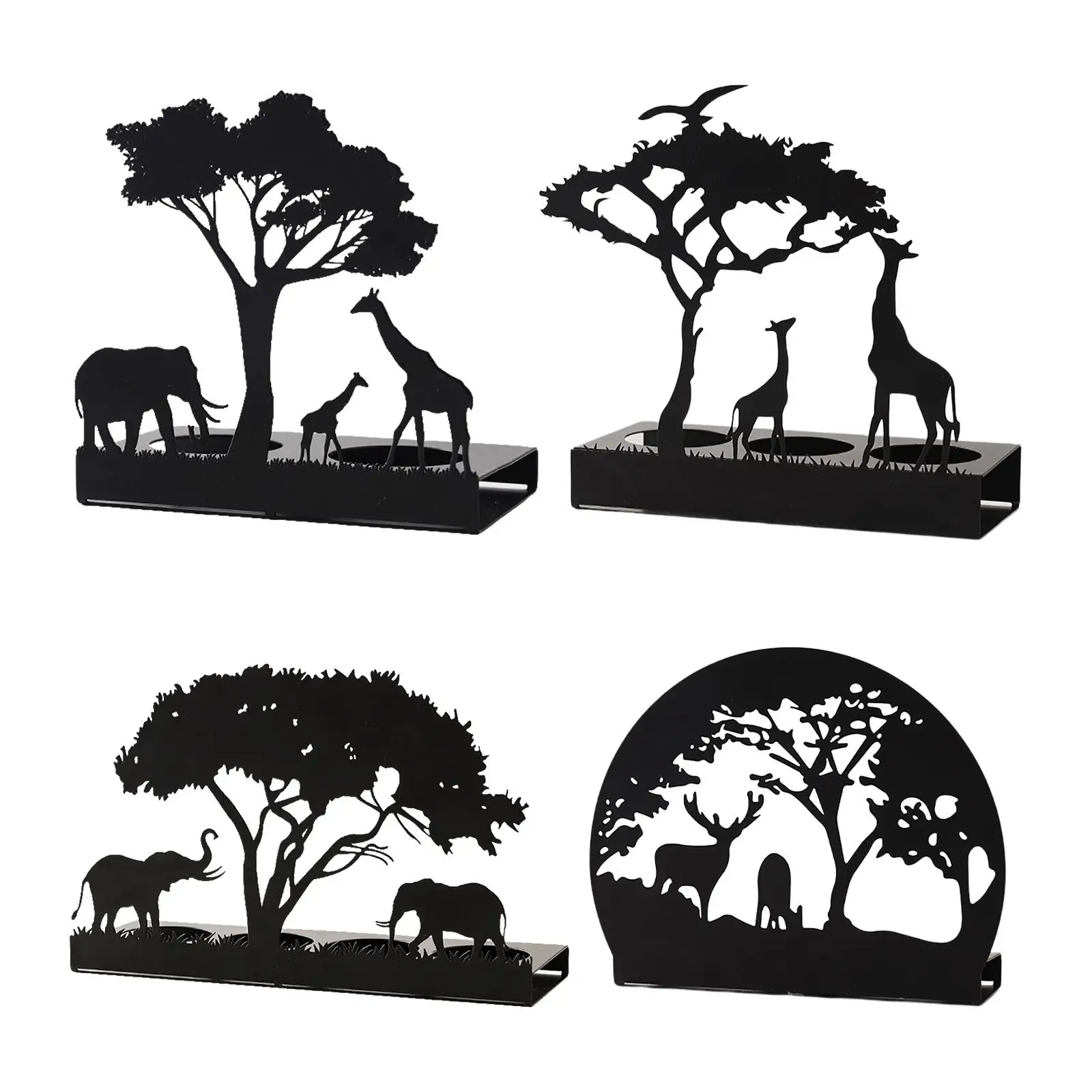 S Tealight Candle Stand For Fireplace Hotel Farmhouse