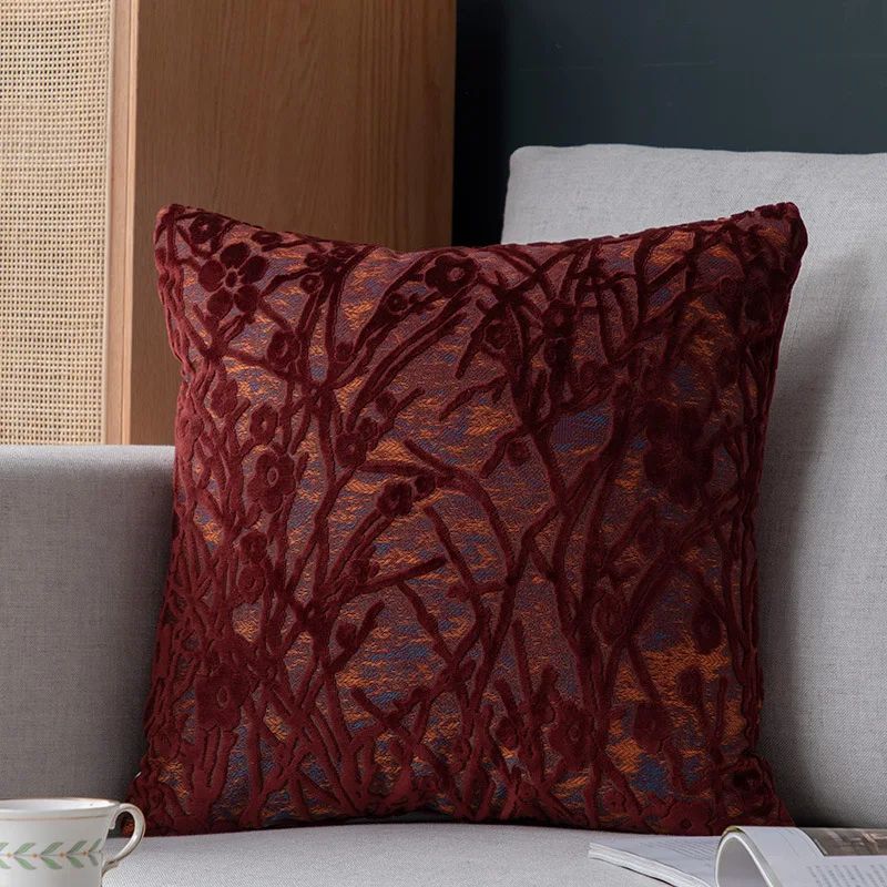 

Чехол для диванной подушки цветочный 45x45, полиэстер