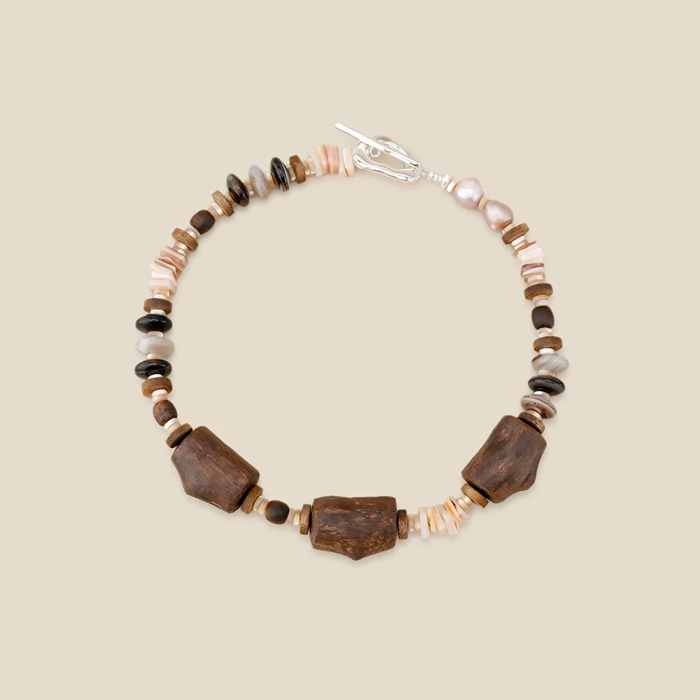 AB/оригинальные персонализированные женские колье ручной работы из натурального