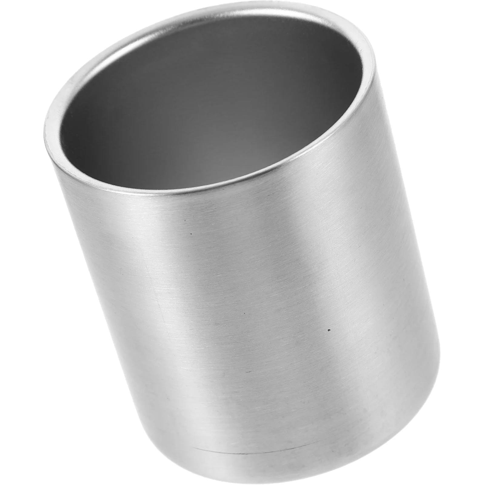

1 Pc 300ml Tumbler Cup Stainless Steel Beer Cup Cup Water Cup Tumbler Cup for Travel Home Party （ Silver ）