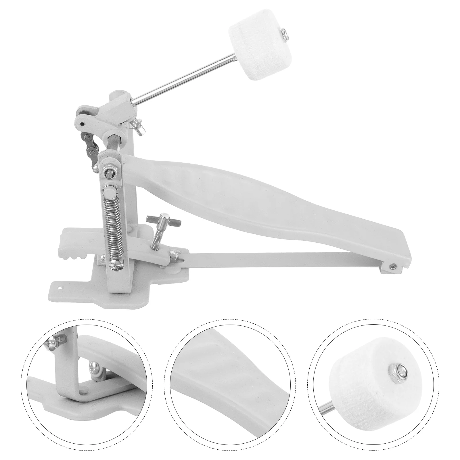 Педаль с одним молотком сверхмощный комплект для ударных барабанов аксессуар