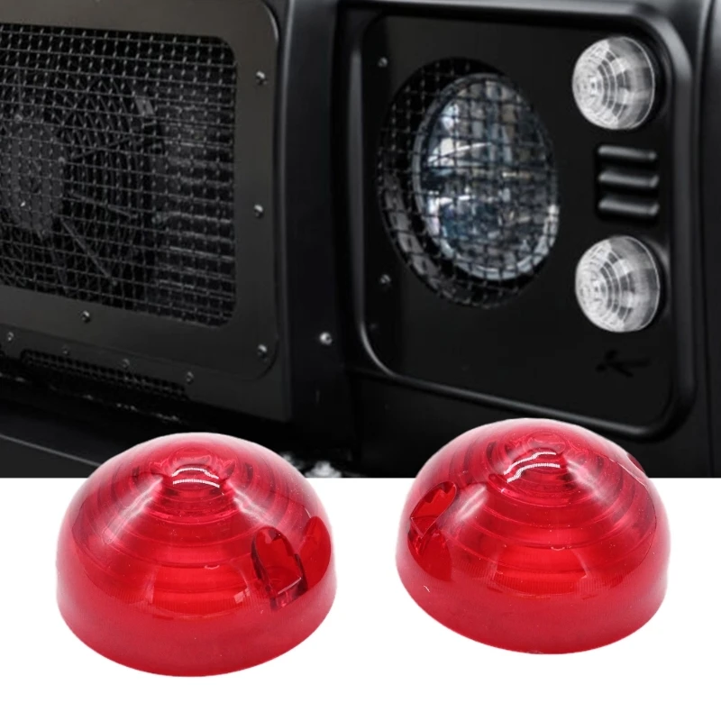 

Красный корпус прозрачный задний фонарь объектива крышка объектива для защиты освещения в сборе E8BC