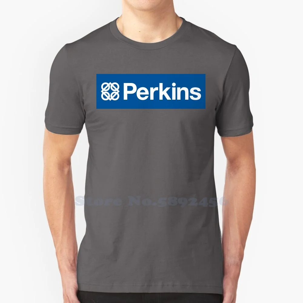 

Perkins Unisex Clothing 2023 Streetwear Printed Brand Logo T-shirt Graphic Tee