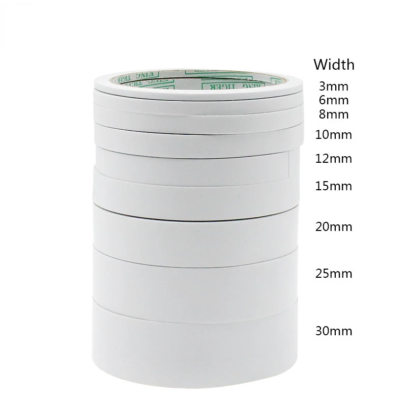 

Roll 12M Double Sided Tape Mounting Tape Strong Adhesive Width 3mm~30mm