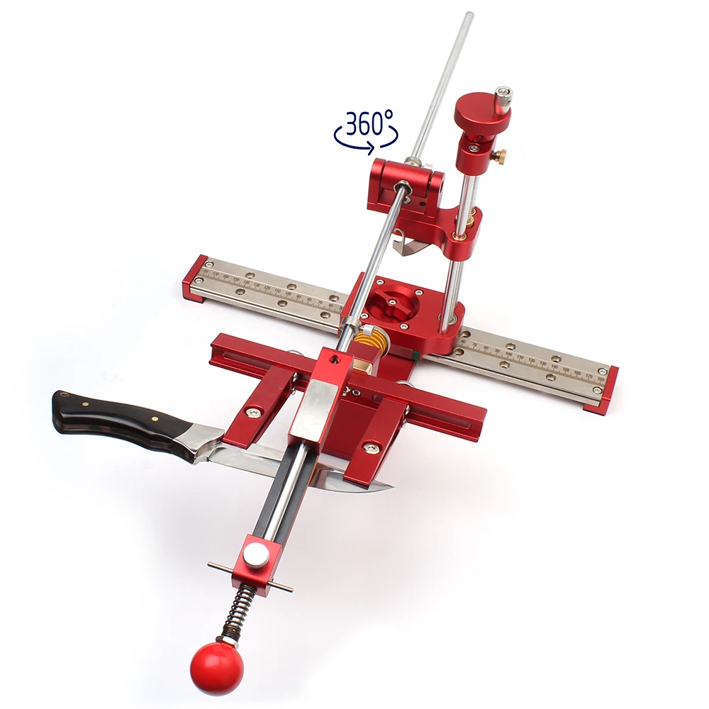 

Professional fixed angle sharpener high-quality sharpening tool 180-3000 mesh number oil stone knife edge rust removal.