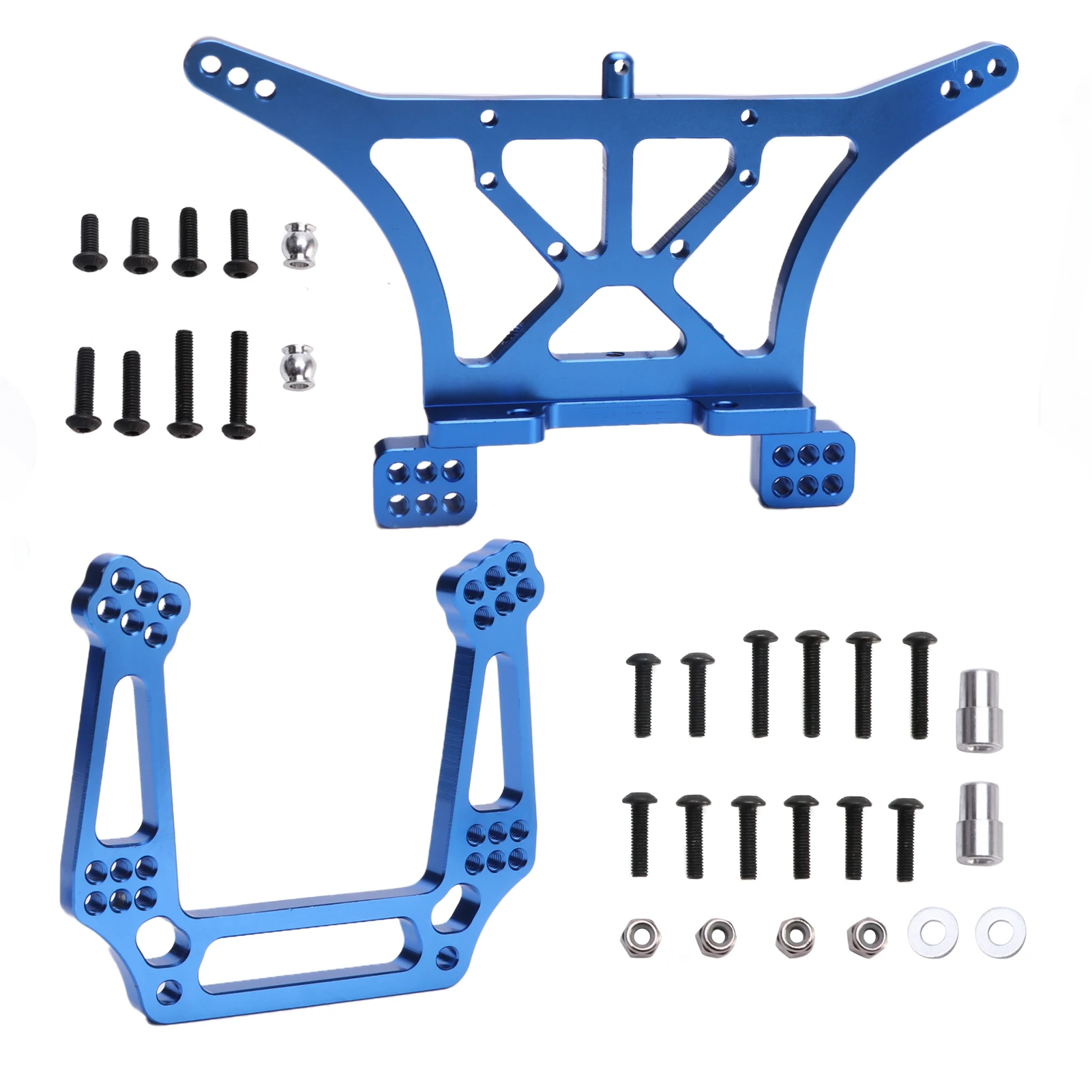 

3638 3639 Replacement Shock Tower Mount Red Aluminum Alloy With Hardware Accessories Professional For Traxxas Slash 2WD 1/10