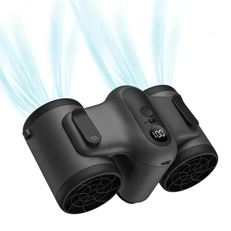 Портативный подвесной сетевой вентилятор Chcyus с аккумулятором 10000 мАч