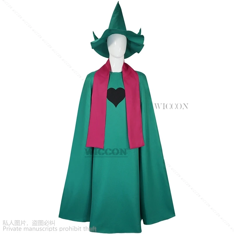 Игра Deltarune Cos Ralsei Spanton косплей фантастическая шляпа искусственная Маскировка