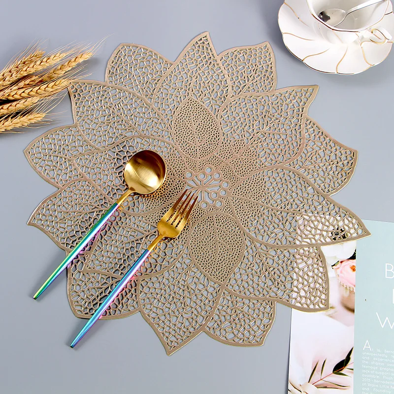 17AHSM 2022 популярный декоративный коврик для журнального столика Waterlotus полые