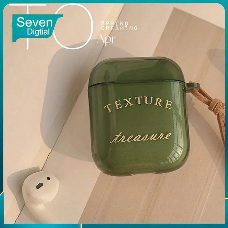 

Multi-color Convenient Earphone Shell Simple Transparent Cases For Airpods Comfortable Stable 1 Pcs Durable Tpu