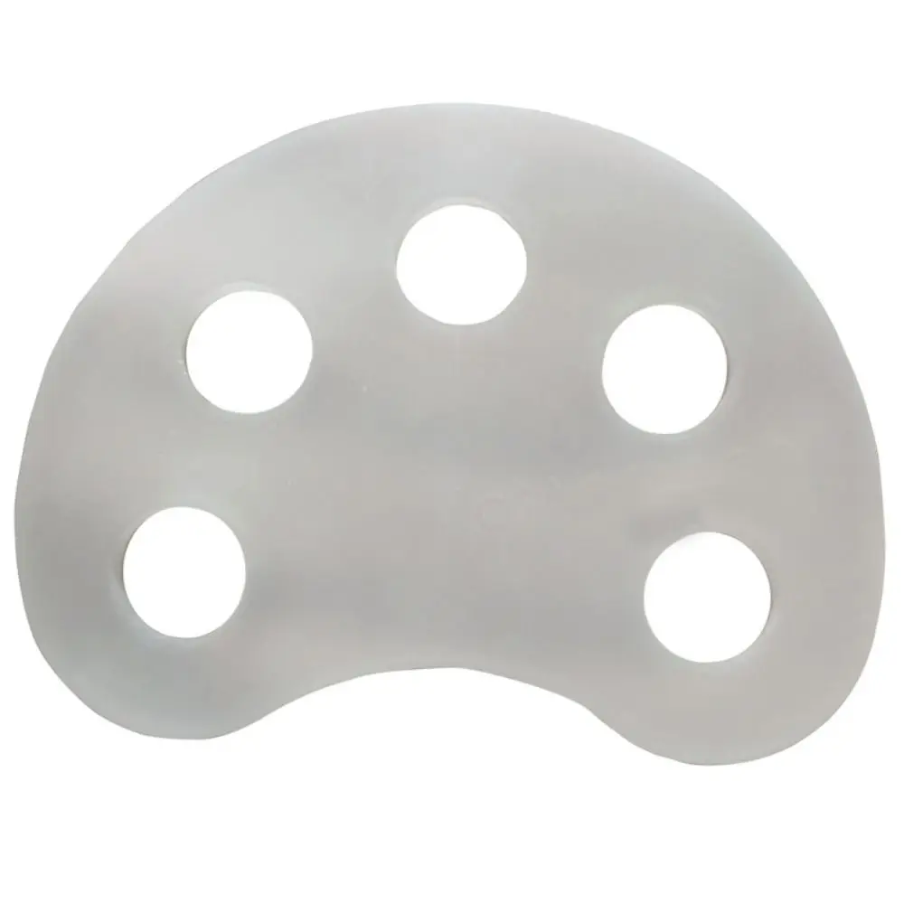 1 пара тренажеров для пальцев из ТПЭ в форме полумесяца растягивающиеся ручные