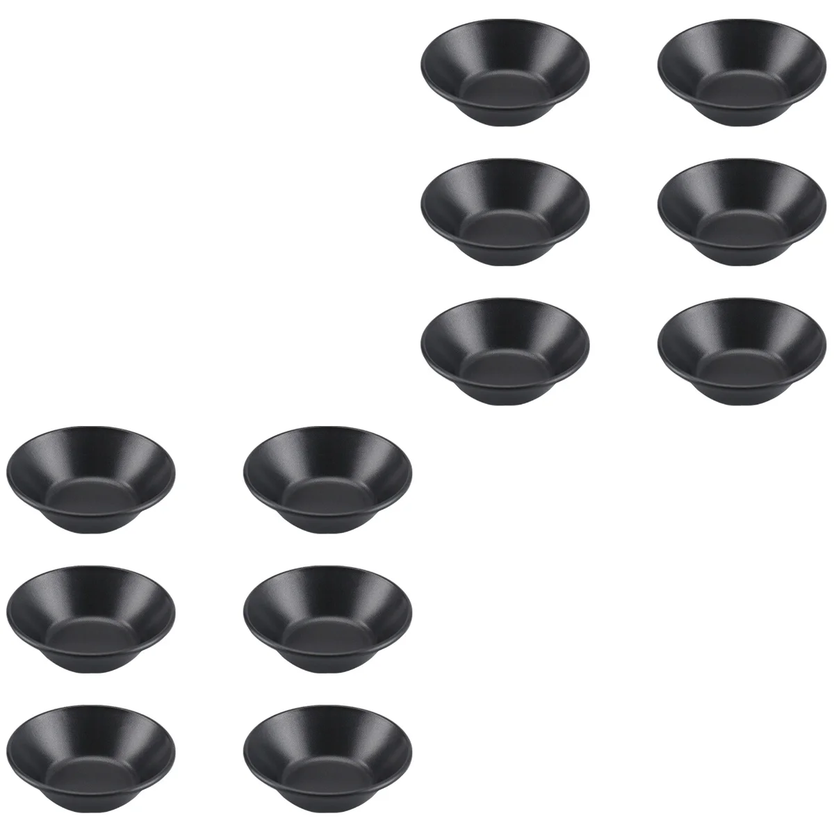 

12 Pcs Mini Tart Pans Baking Egg Mold Tools Anti-sticking Jelly Molds Metal Cup Cups