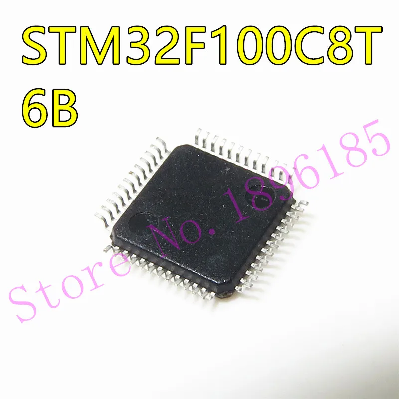 1 шт./лот STM32F100C8T6 STM32F100C8T6B STM32F100 LQFP-48 | Автомобили и ...