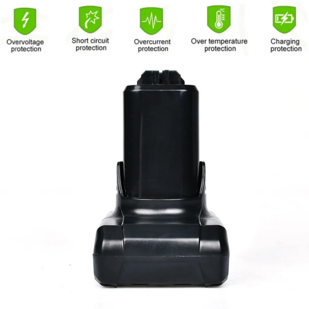 Фото 12 В для Bosch 6,0 Ач литий-ионный аккумулятор BAT420 Ersatz для Bosch BAT411 BAT412 BAT413 BAT414 Аккумулятор для беспроводного электроинструмента №3
