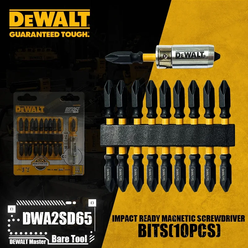 

DEWALT ударные магнитные биты для отверток 10 шт.