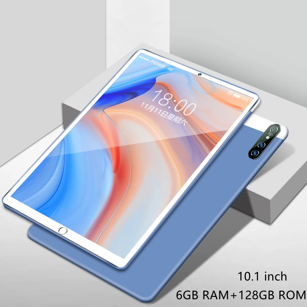 Android 10.0 Tablet 6GB+128GB Tablets 10.1 Inch Tablet PC GPS 10 Core Tablet Online Class Phone Call Tablets Android