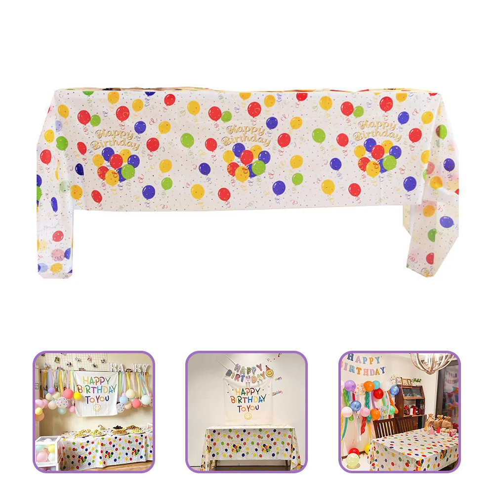 

Tablecloth Cover Table Tablecloths Mat Camping Picnic Rectangular Birthday Disposable Folding Blanketabstract Baby Waterproof