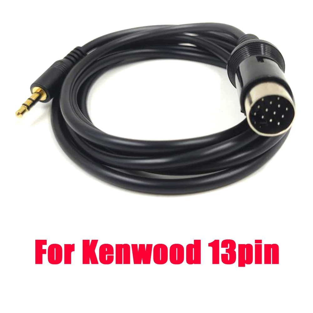 

Автомобильное радио Biurlink, кабель AUX, аудиоадаптер для Kenwood 13Pin