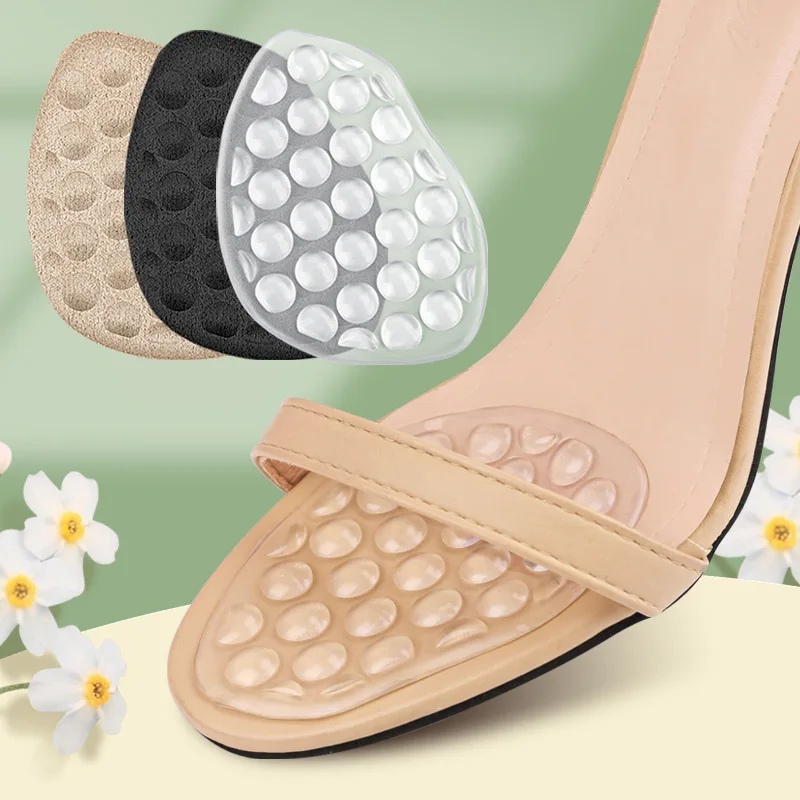 

Forefoot Metatarsal Pads Pain Relief Orthotics Foot Care Tools Anti-Slip Pad Cushion High Heel Shoes Insoles Inserts Pad