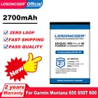 010-11654-03 361-00053-00 361-00053-04 для Garmin Alpha 100 Карманный, Монтана 600600 T,Camo, 650650 T 610 680t батарея GPS