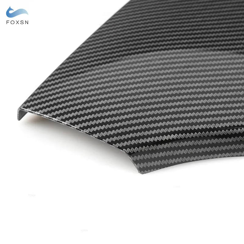 Для BMW 5 серии E60 2004 - 2008 2009 2010 углеродное волокно узор автомобильные аксессуары