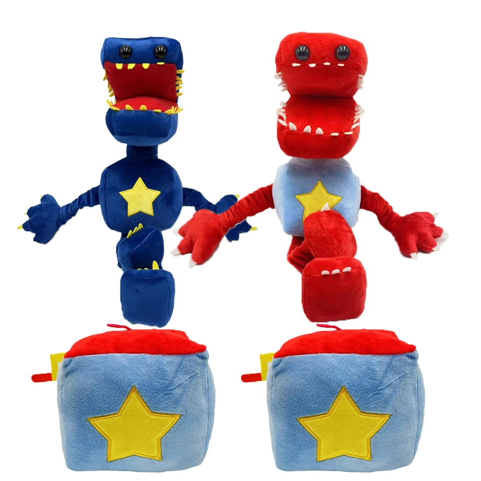 

New 35cm Boxy Boo Toy Plush Cartoon Game Role Peripheral Dolls Red Robot Filled Doll Holiday Gift Children Birthday Gift