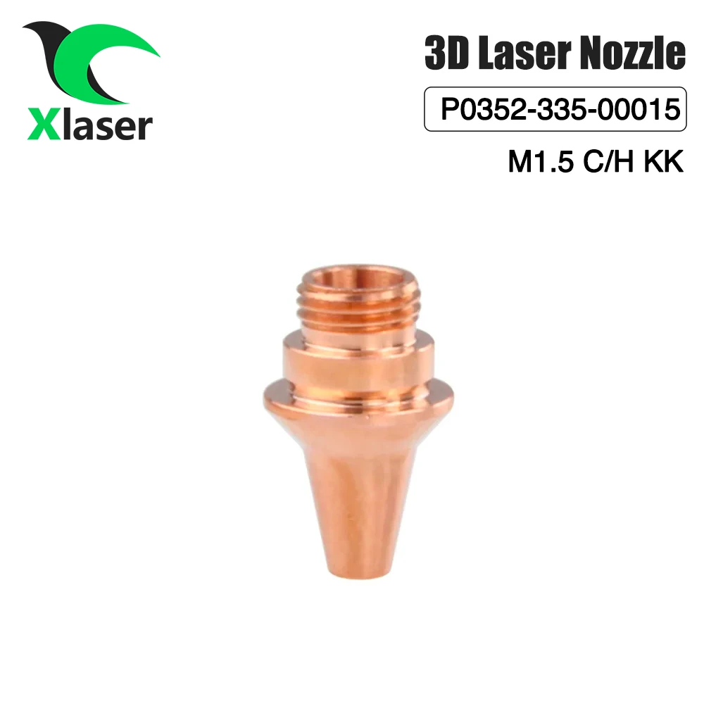 XLaser 10 шт./лот высококачественная насадка для лазерной резки 3D M1.5 C/H KK 1 5 мм P0352-335-00015
