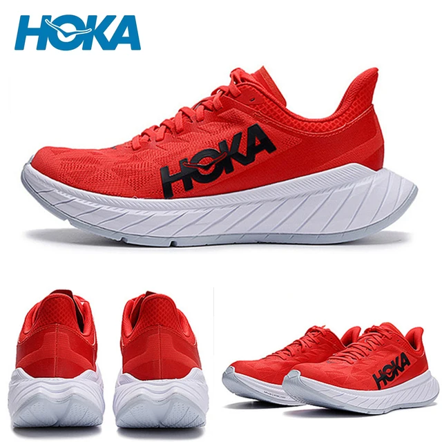HOKA Original Carbon X2 Men and Women Road Running Shoes Unisex Mesh Breathable Jogging Lightweight Sneakers Casual Tennis Shoes 1
