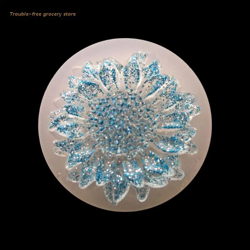 

DIY Silicone 3D Flower Moulds Mold Resin Jewelry Pendant Making Tool Crafts New