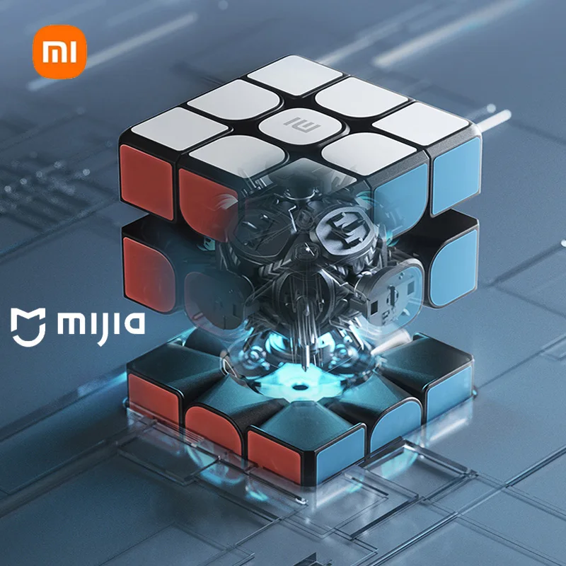 

Xiaomi Smart Third-order Rubik's Cube Mijia APP Control Puzzle Magnetic Toys Bluetooth Synchronization 3D Intelligent Induction