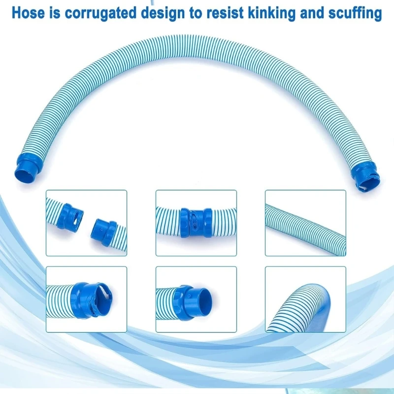 Автоматический очиститель бассейна Вес шланга с быстрым поворотным замком