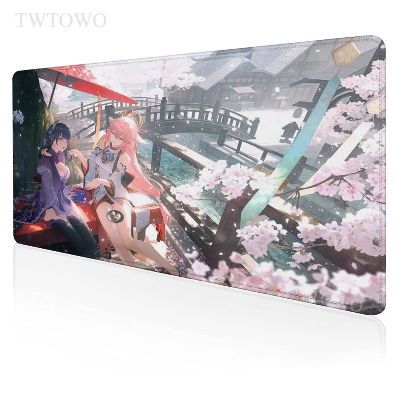 

Genshin ударный коврик для мыши игровой XL большой новый HD Домашний коврик для мыши XXL стол коврики для офиса мягкий ковер натуральный каучук ком...