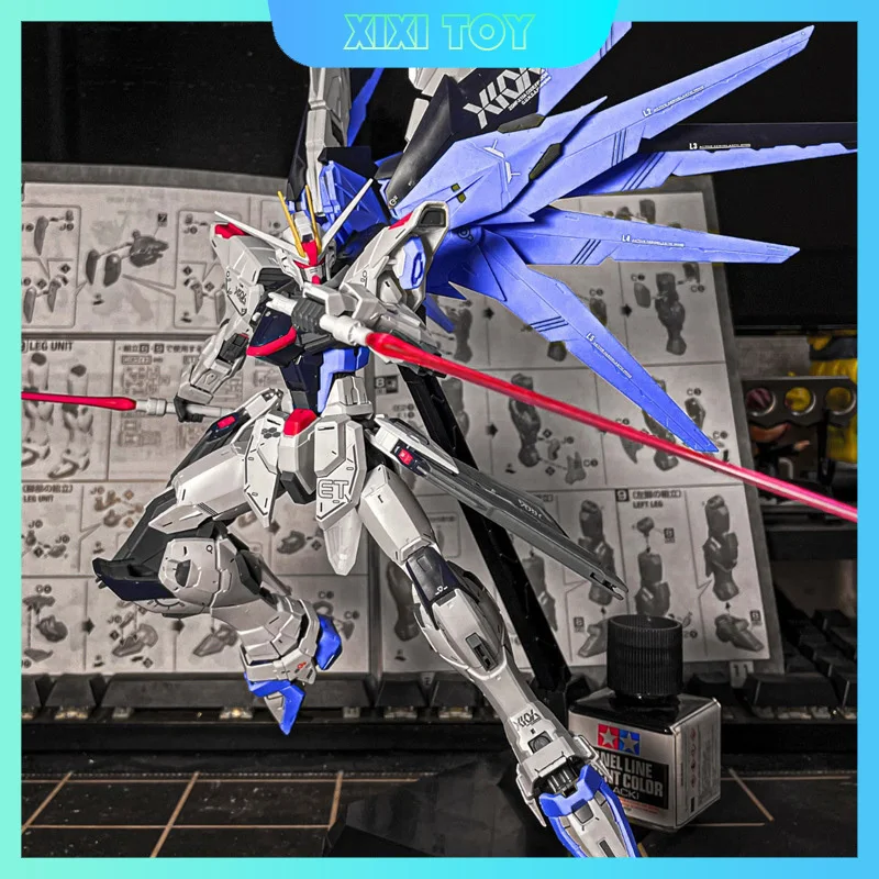 Strike Freedom Zaku Astray Rx-78-2 1/144 модель игрушки Коллекционная игрушка орнамент сборка