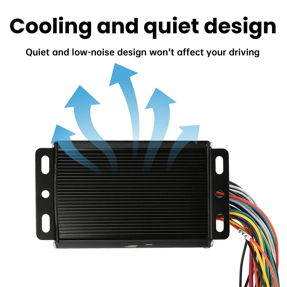 Синусоидальный контроллер двигателя 36В/48В 20A 350Вт/500Вт