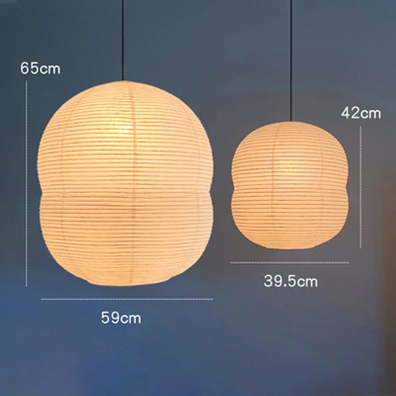 Японский дом для проживания в семье бумажные подвесные светильники вилла люстра