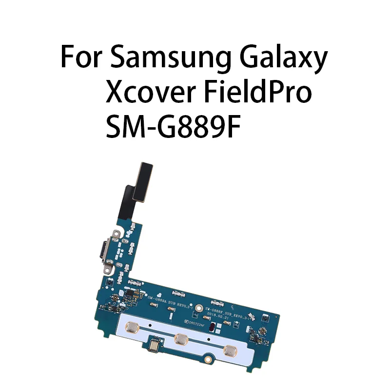 Гибкий кабель для зарядки для Samsung Galaxy Xcover FieldPro / SM-G889F USB разъем для подключения док-станции зарядная плата гибкий кабель