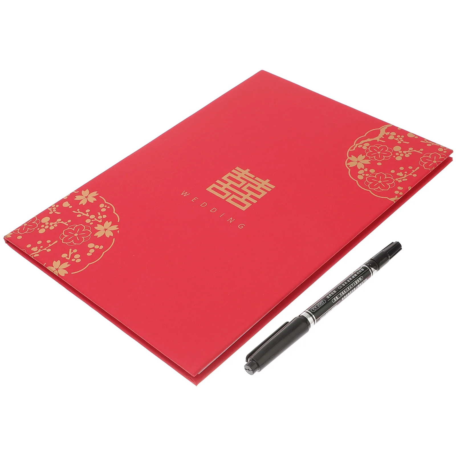 

Book Guest Wedding Sign Photo Register Chinese Booth Guestbook Audio Memory Registry Guestbooks Record Blank Reception